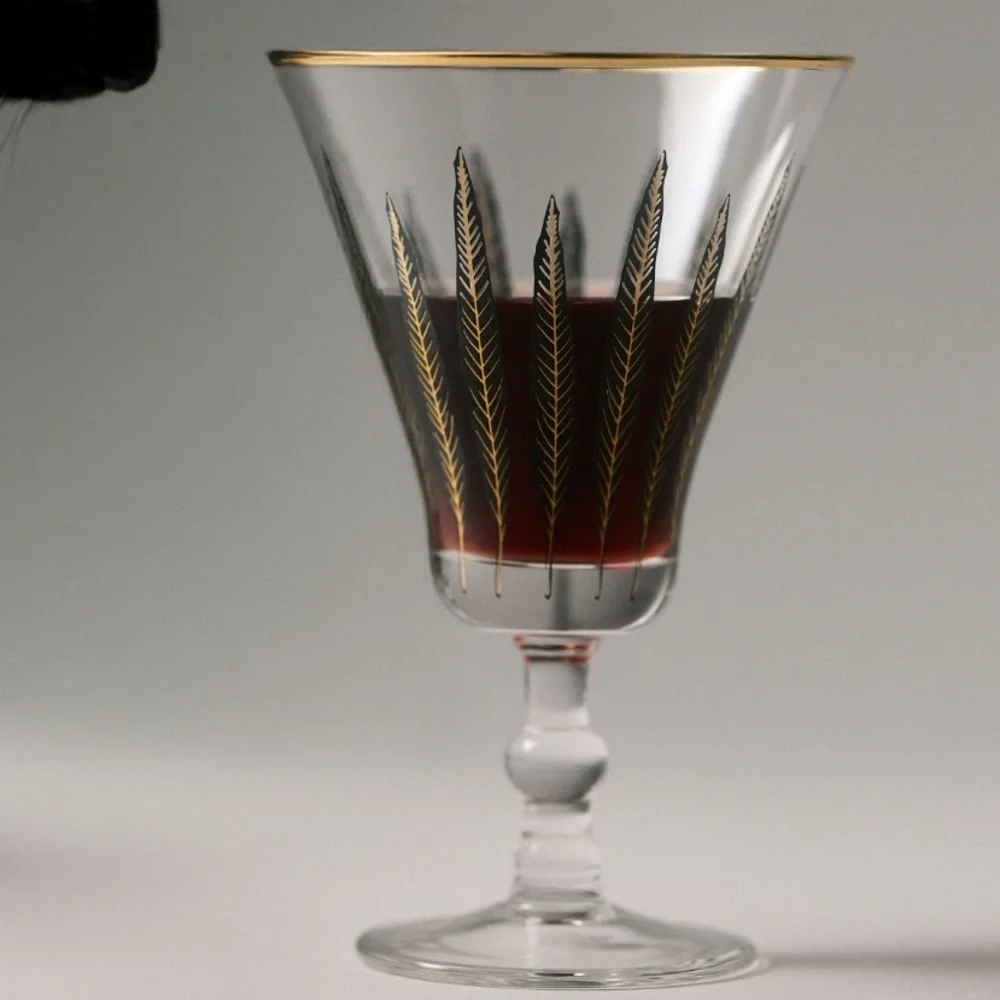 Catherine Martin midnight creatures decaled goblet